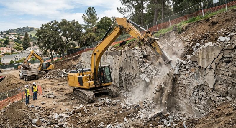 Block Wall Removal in Sacramento, CA