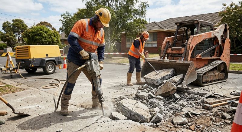 Cement Removal in Bergen County, NJ