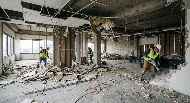 Commercial Building Demolition in Houston, TX