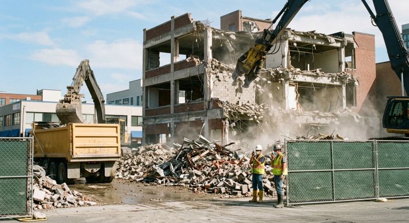 Commercial Property Demolition in Bergen County, NJ