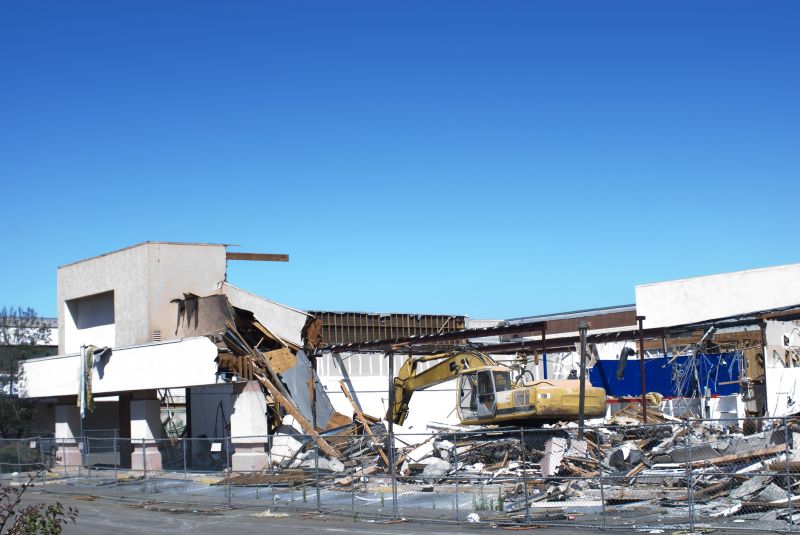 Commercial Site Demolition in Sacramento, CA