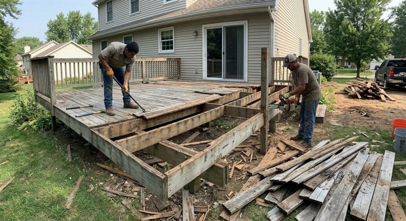 Deck Removal Service in Bergen County, NJ
