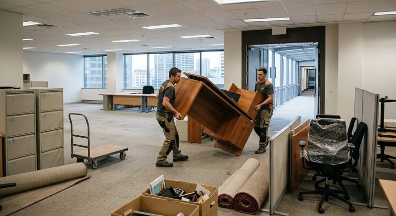 Office Furniture Removal in Roseville, CA