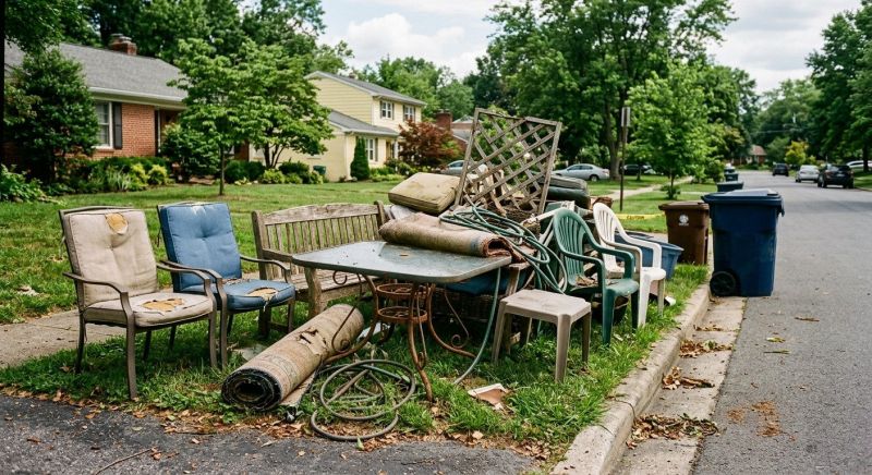 Outdoor Furniture Disposal in Madison, WI