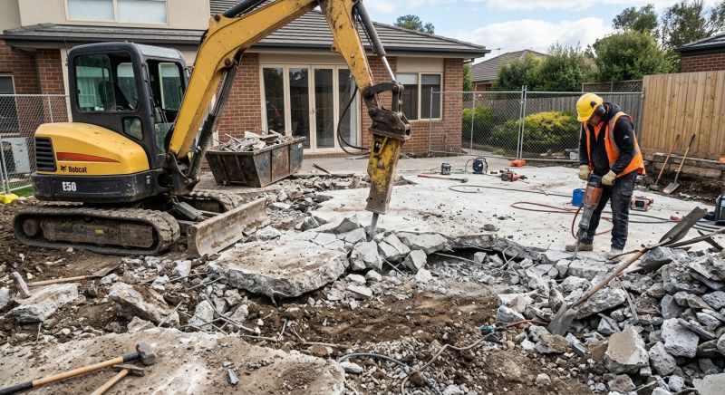 Patio Demolition Service in Sacramento, CA