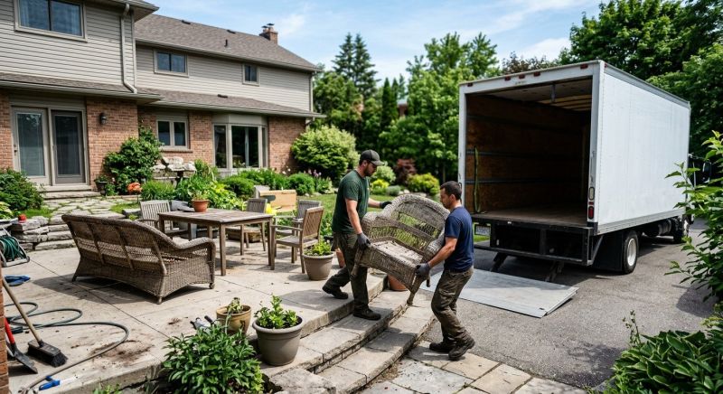 Patio Furniture Removal in Roseville, CA