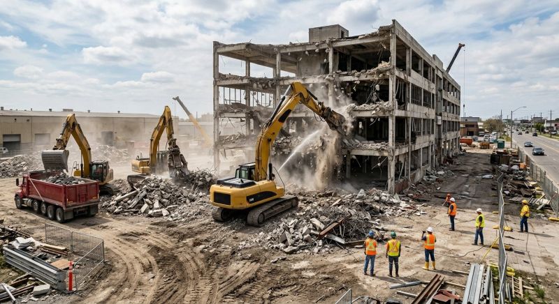 Site Demolition Service in Sacramento, CA